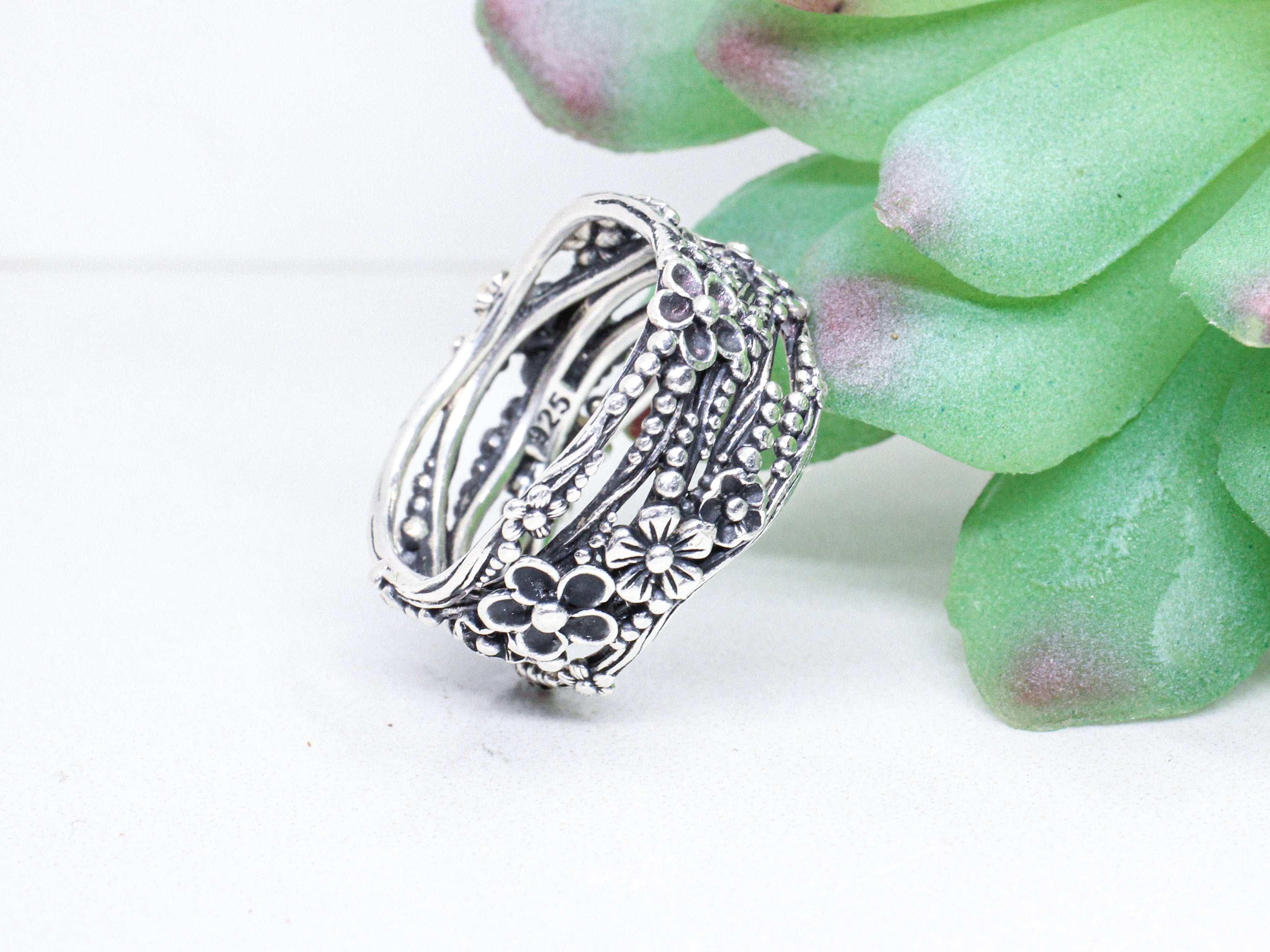 .925 Sterling 2024 Silver Ring